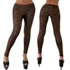 Damesleggings Fitness Yogabroek Gymset Dames Groothandelsprijs Mode Goud Buitensport