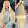 613 Blonde Glattes Haar Bundles Brasilianisches Remy Echthaar Honig Blonde Echthaar Webart 1/3/4 Bundles 8-40 Zoll 240312