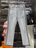 DW2357 ОТДЕЛ.Мужские джинсы высокого качества. Потертые мотоциклетные байкерские джинсы. Рок-скинни. Тонкие рваные полоски с дырками. Модные джинсовые брюки со змеиной вышивкой.