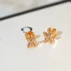 Orecchini di design Orecchini Joaquin di lusso Orecchini di design Orecchini per unghie delicati orecchini ad anello con diamanti moda semplice per orecchini da donna gioielli regali