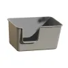 Scatole Open Top Cats Litter Box Pattine Lettiera Pet Pan Cat Gat Refil per piccoli animali