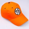 Casquettes de baseball 2024 Anime Kakarotto Casquette de baseball Hommes Femmes Cosplay Orange Lettre Coton Snapback Chapeau Chapeaux de papa en plein air