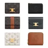 women men fashion Single Holders purse leather card zipper High quality gift the most free way to carry around money cards and coins