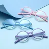 Lunettes de soleil enfants lunettes en silicone anti-lumière bleue