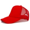 Ball Caps Outdoor Solid Color Light Plate Embroidery For Men And Women Sunscreen Truck Driver Hat Net Stocking Hats With Visor