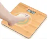 Scales Wood Body Weight Scale Fallproof Household Precise Smart Body Fat Scale Electronic Weighing Scale LED Digital Bathroom Scale