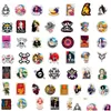 Car Stickers 50Pcs/Lot One Piece Luffy Sticker Notebook Motorcycle Skateboard Computer Mobile Phone Cartoon Toy Trunk Drop Delivery Au Otqc3