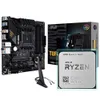 ASUS NYT TUF B550M PLUS WIFI II MODERBOARD+AMD NY RYZEN 5 5600G SOCKET AM4 3,9 GHz Sex-Core CPU Processor Micro-ATX B550M 128G