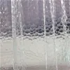 Douchegordijnen Badkamer Gordijn 3D Waterdichte Haak Schimmelbestendig Peva Bad Thuis Wc Deur Met 12 Haken