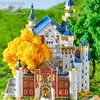 3D Puzzles MMZ Model Iron Star 3D Puzzle Metal New Swan Stone Castle Montusble Zestawy DIY 3D Laser Cut Jigsaw Puzzle Task