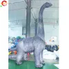 Utomhusaktiviteter 10m 33ft hög utomhusgigantisk dinosaurie Uppblåsbar lång hals dinosaurimodell för Halloween Party Free Ship to Door