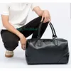 Kobiety mężczyzn luksurys torba podróżna nosić na bagażu torby na jaskółce duże skórzane taśmowe pasmo