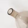 Vaser 1pcs europeisk brun bubbla glas vas handgjorda kreativa hantverk flaskan sovrum bordsskiva enkel vas för heminredning
