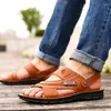 Sandalen Herren Klassische Sommer Strandschuhe Mode Lässig Runder Kopf Bequemer Dicker Boden Rutschfeste Hausschuhe Sapato Masculino