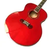 43 "Jumbo Series Sunset Red J200 Akustisk gitarr