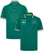 2024 Nieuw F1-raceshirt met korte mouwen en lente- en herfstteamtrui met op maat gemaakte