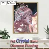 Ścieg 5d DIY Crystal Diamond Painting Beautiful Girl Full Square Mosaic Haft Haftery Kit Diamond Art Ab Home Decor 20230842