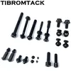 TIBROMTACK Titan-Schrauben-Sets für Brompton-Falträder, ganzes Fahrrad, Ti-Bolzen-Schrauben-Set, Fahrräder, ultraleicht, 124,8 g, rostet nie