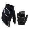 Gants de moto Motocross FL Fnger Racing VTT BMX VTT Vélo Cyclisme Équitation Sports Hommes et femmes Drop Livraison Automobiles Motorcyc Otqzb