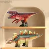 3Dパズル大型ティラノサウルスレックスパズル3D恐竜パズルボーイおもちゃクリエイティブギフトdiy創造性パズルハンズオンおもちゃ240314