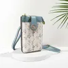 Mobiele telefoontassen Crossbody-telefoontas met enkele schouder Trendy en modieuze landelijke stijl Draagbare, veelzijdige verticale portemonnee voor dames