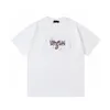 Mens Designer Clothing Famous T Shirt Letter Print Round Neck Short Sleeve Black White Fashion Men Women T Shirts S-XL