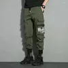 Pantalons pour hommes grande taille décontracté pour hommes et adolescents à la mode version coréenne mode polyvalente