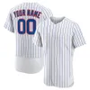 Aangepaste Chicago Baseball Jerseys American Game Jersey Gepersonaliseerd uw naam Elk nummer Alle gestikt Amerikaanse maat S6XL 240228