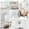 Films 3D Frosted Decoratieve Glasfolie Privacy Statische Kleefstof Glas-in-loodfolie Matte Stickers UV-bescherming Raamstickers