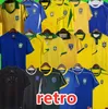 1970 1978 1998 Retro Brasilien PELE Fußballtrikots 2002 Carlos Romario Ronaldo Ronaldinho Trikots 2004 1994 Brasilien 2006 RIVALDO ADRIANO KAKA 1988 2000 ZICO