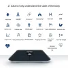 Weegschalen Smart Scale Pro Digitale Personenweegschaal WiFi Bluetooth Metingen Inclusief Gewicht Hartslag Lichaamsvet