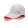 Ball Caps Up Sport Glow beleuchtete Hut Party Club Hip-Hop LED Cap Baseball Yard Ziegen