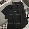 Modedesigner-Sommer-Zweiteiler-Kleid-Set, vielseitiger neuer lässiger Stil, einfacher und altersreduzierender Kurzarm-Shirt-Damen-Halbrock