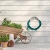 Rollen Wandmontierter Gartenbewässerungsschlauch Rohraufhänger Korrosionsbeständiger Schlauchhalter Rack Wasserhahn Bewässerungsschlauch Organizer Aufbewahrungshalter