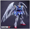 アクショントイフィギュアSH STUDIO MG 1/100 GK WING ZERO EW VER.KAマスターグレード1/100コンバージョンキットアクショントイフィギュアLDD240314