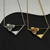 Strands Designer Triangle Rose Personalisierte Kragenkette für Damen 2024 Herbst/Winter Neue Mode und einzigartiges Design Halskette Q9I1