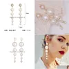 Charm Large And Small Pearl Long Earrings Alloy Pendant Fashion Accessories Gd1156 Drop Delivery Jewelry Dhsdg