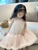 여름 여자 드레스 패션 소녀 공주 드레스 드레스 아이 생일 스팽글 썬 드레스 옷 유아 투투 옷