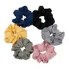 Hair Accessories On Sale 1Pcs New Large Bows Scrunchies Silk Ponytail Holder Elastic Bands Bowknot Scrunchy Gum Drop Delivery Products Ot0Ve