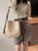 Borse a tracolla Borsa in vera pelle vera 2024 Design Vintage Fashion Borsa a secchiello da donna Shouder Lady Office Crossbody