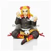 Figuras de brinquedo de ação Figuras de brinquedo de ação 23cm Kimetsu No Yaiba Figura Demon Slayer Kamado Nezuko Y Girl Mitsuri/Shinobu Estatueta Modelo Dh2Pj