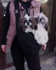 Husdjurspåse utomhus resor valp axelväskor hundar enstaka komfort sling handväska tote påse kattunge corgi transport husdjur 240307
