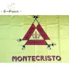 Accessories Montecristo Habana Cuba Cigars Flag 3ft*5ft (90*150cm) Size Christmas Decorations for Home Banner Indoor Outdoor Decor Ci4