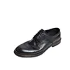 133 Haut Gentleman Walking Wäsche Schuhe handgefertigtes Pferd Goodyear High Business Kleider Derby Männer Outdoor Campingstiefel großer Größe plus 70 346