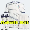 Italys Soccer Jerseys 2023 Włoskie koszulki Scamacca Immobile Chiesa Football Shirts Raspadori Jorginho Barella Bastoni Frattesi Maglia Italiana Home Away Away