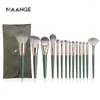 Makeup Borstes Borstesfoundation Powder Blush Eyeshadow Concealer Lip Eye Make Up Brush With Bag Cosmetics Beauty Tool