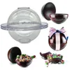 Moules de cuisson 3D grande sphère Polycarbonate chocolat moule boule moules pour faire bombe gâteau gelée dôme Mousse confiserie 220518273A Dhzai