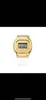 Orologio sportivo da uomo al quarzo digitale in oro trasparente 5600, ora mondiale, resistenza all'acqua, con funzionalità complete, quadrante grande, serie di orologi in rovere ghiacciato