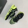 Designer-Schuhe verdreifachen Männer Frauen-Plattform-Turnschuhe klare Sohle Schwarz Weiß Grau Rot Blau Royal Neon Green Herren-Trainer Tennis-Freizeitschuhe