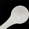 1G Professional Plastic 1 Gram Scoops Spoons For Food Milk Washing Powder Medcine White Measuring Spoons 382 R2 LL